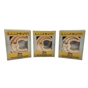 ILLUMINATI Moon Tarot Card‎ Hibiscus Scented Bath Bomb Lot of 3